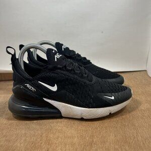 Nike Air Max 270 Women's Size 6.5 Running Shoes Black White